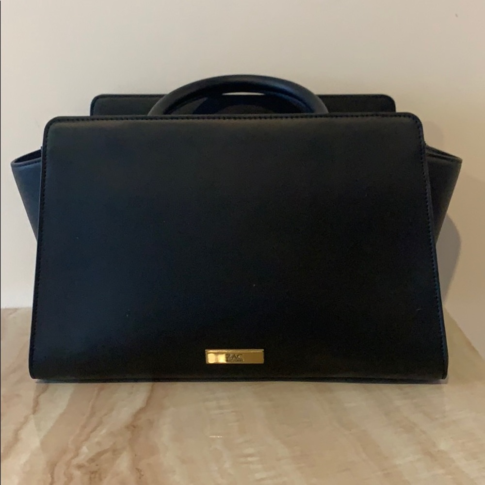 ZAC Zac Posen Eartha Top Handle Leather Satchel